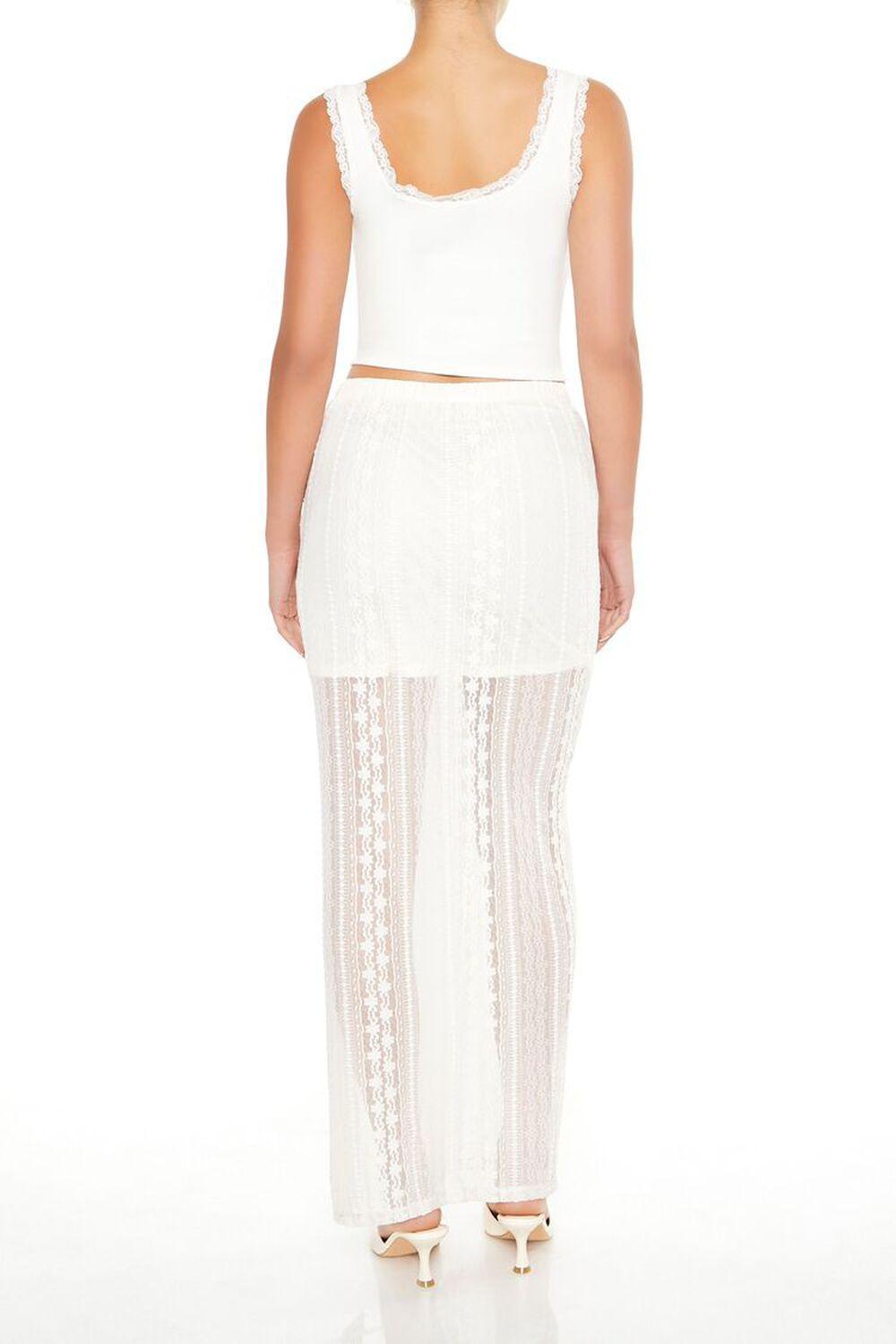 Lace Maxi Column Skirt | Forever 21 Product Image