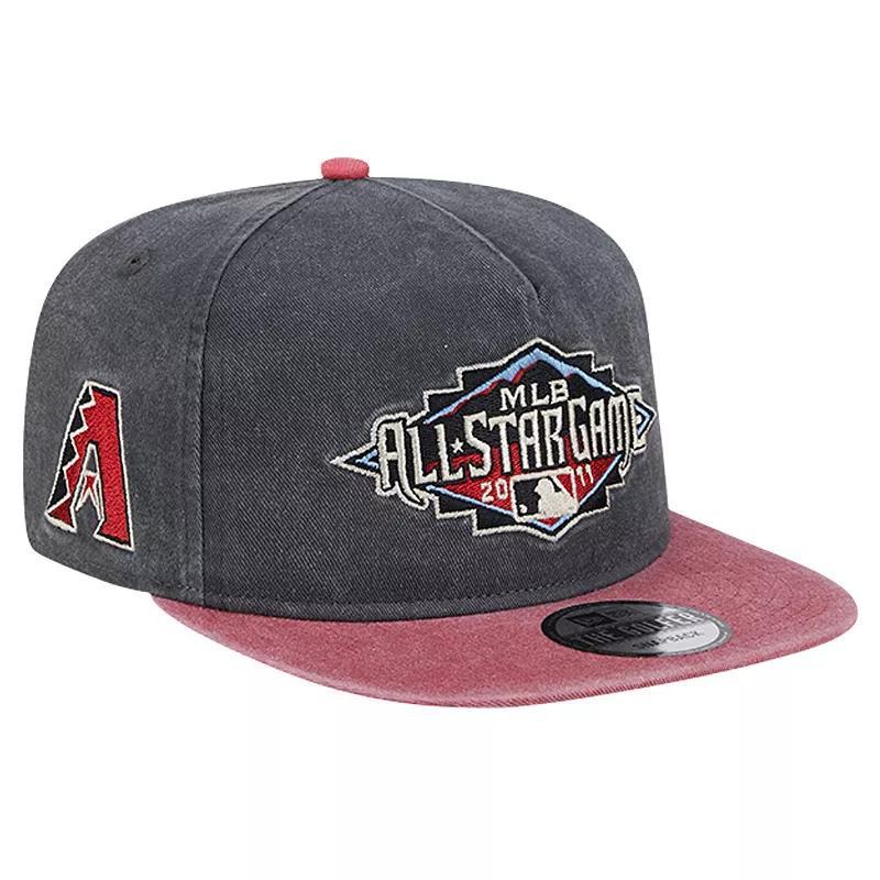 Mens New Era /Red Arizona Diamondbacks 2011 MLB All-Star Game Pigment Dye Golfer Snapback Hat Product Image