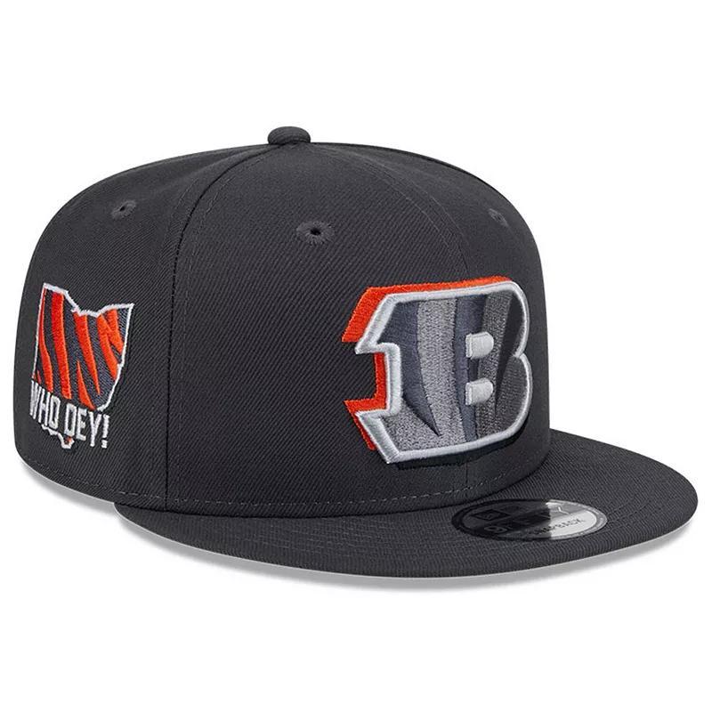 Mens New Era Cincinnati Bengals 2024 Nfl Draft 9FIFTY Snapback Hat Product Image