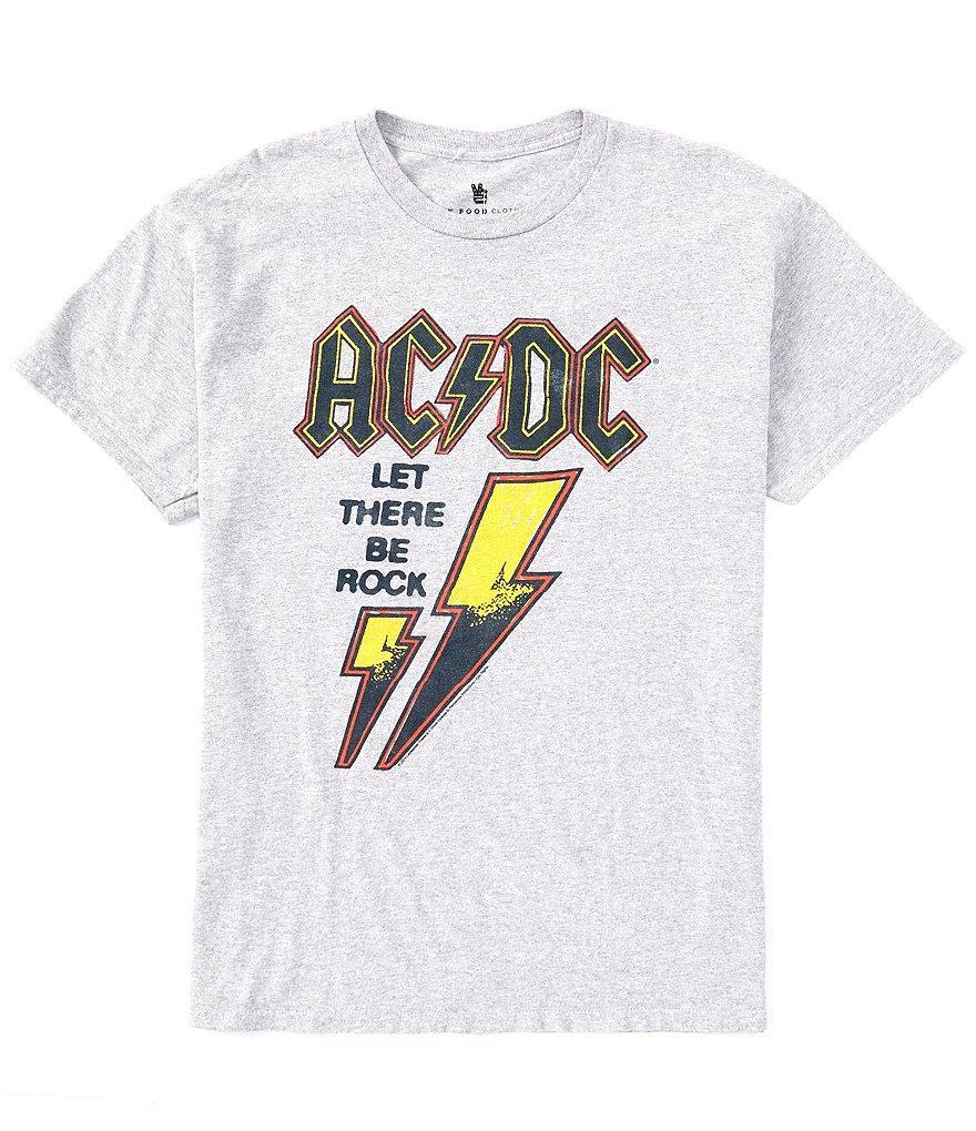 Junk Food AC/DC Let There B Rock Short Sleeve Graphic T-Shirt Product Image