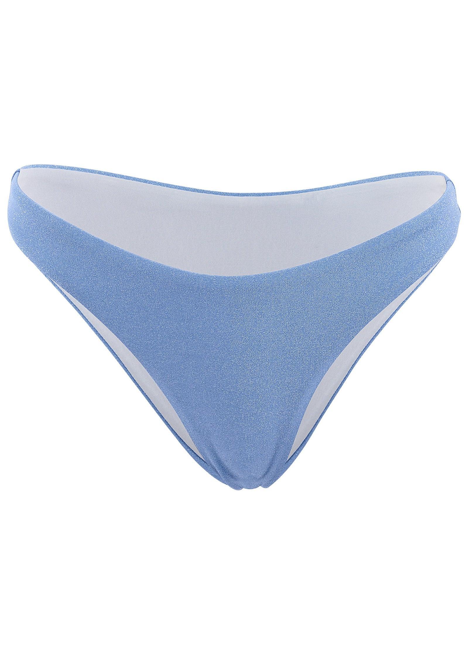 Shimmer Malibu Scoop Bottom - Periwinkle Shine Product Image