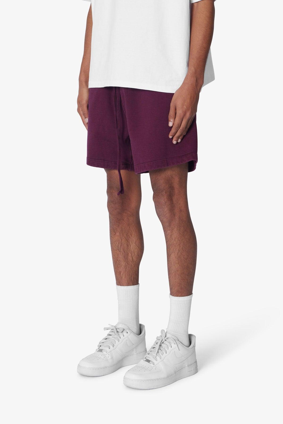 Heavy Every Day Sweatshorts - Burgundy Product Image