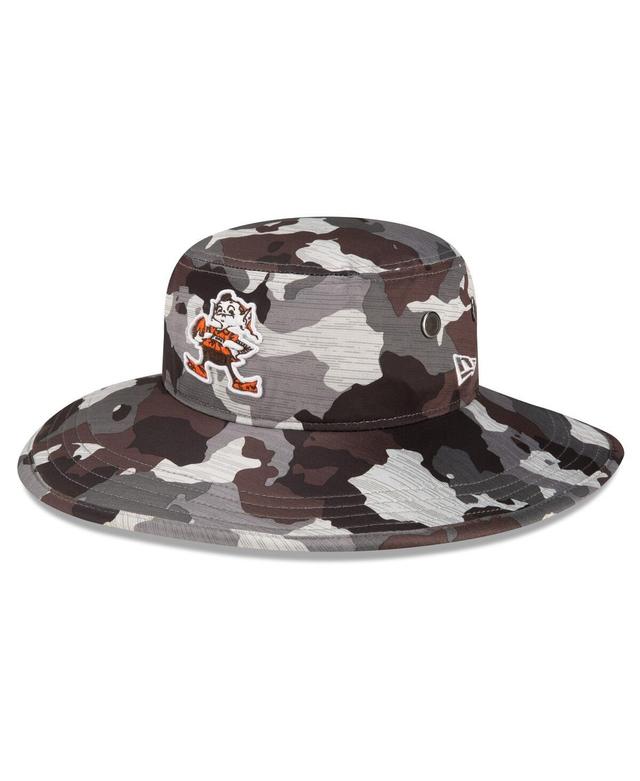 Mens New Era Camo Cleveland Browns 2022 Nfl Training Camp Official Historic Logo Panama Bucket Hat Product Image