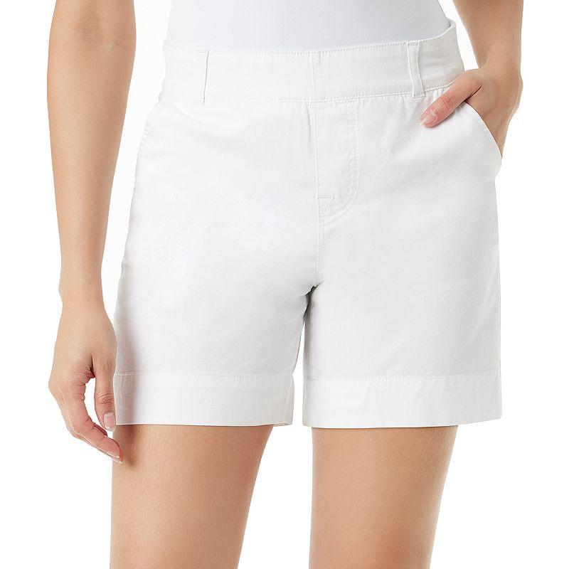 Womens Gloria Vanderbilt Shape Effect Shorts Product Image