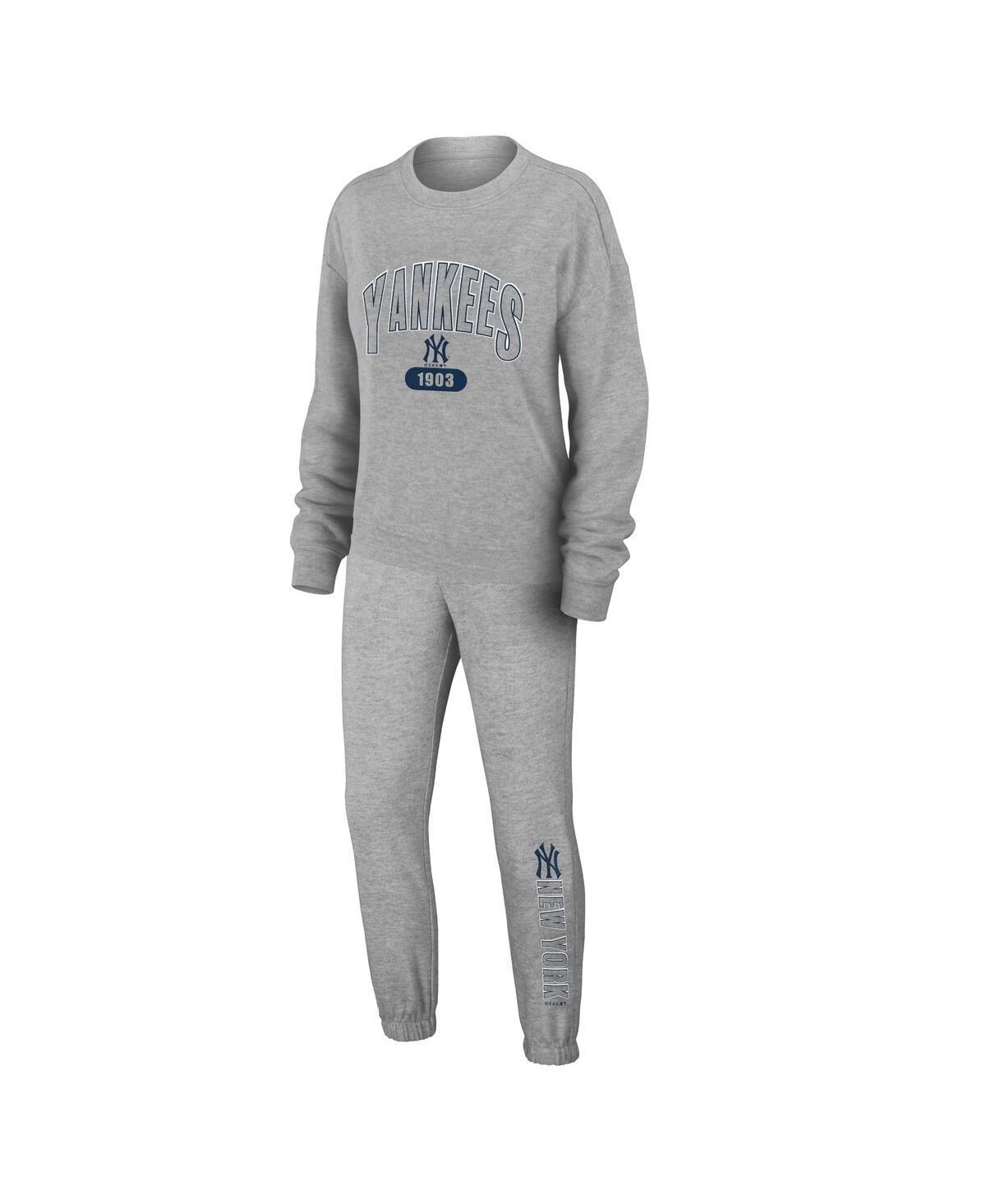 Womens WEAR by Erin Andrews Gray San Diego Padres Knitted Lounge Set Grey Product Image