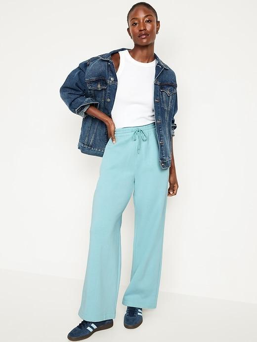 Extra High-Waisted SoComfy Wide-Leg Sweatpants product image