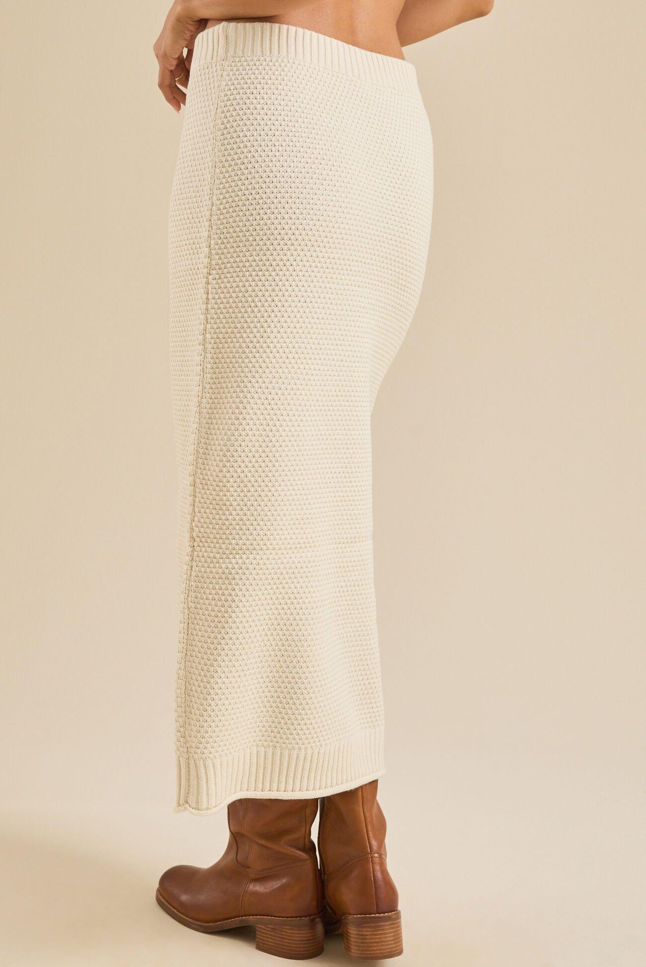 Faith Knit Midi Skirt Product Image