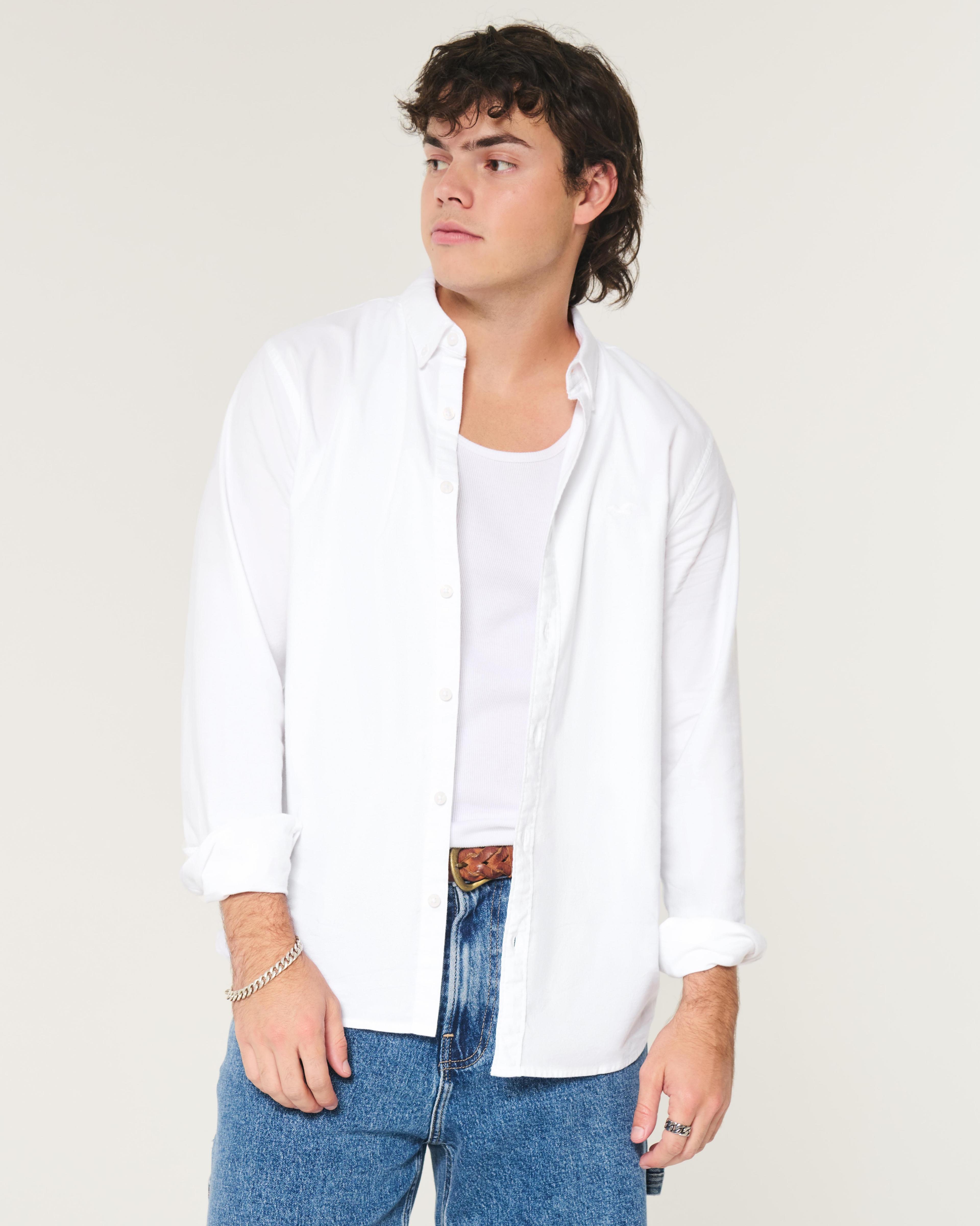 Long-Sleeve Oxford Shirt Product Image