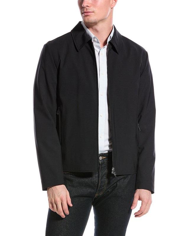 Boss  Wool-blend Jacket In Black Product Image