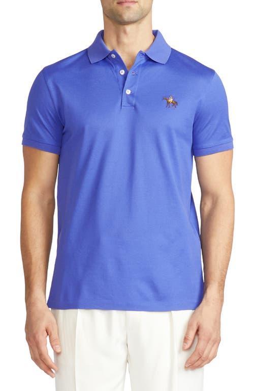 Mens Cotton Pique Standing Horse Polo Product Image