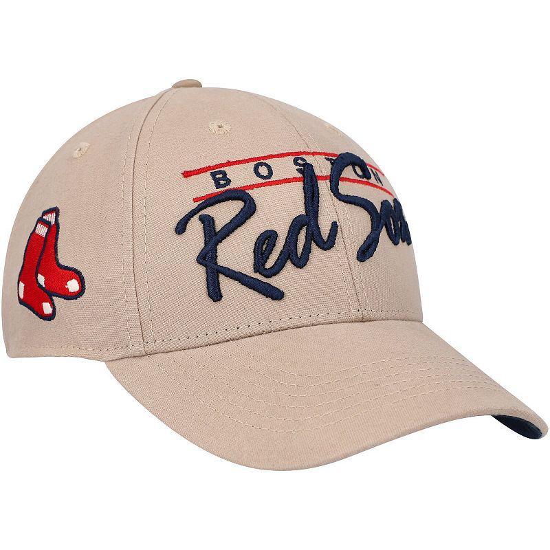 Mens 47 Khaki Boston Red Sox Atwood MVP Adjustable Hat product image