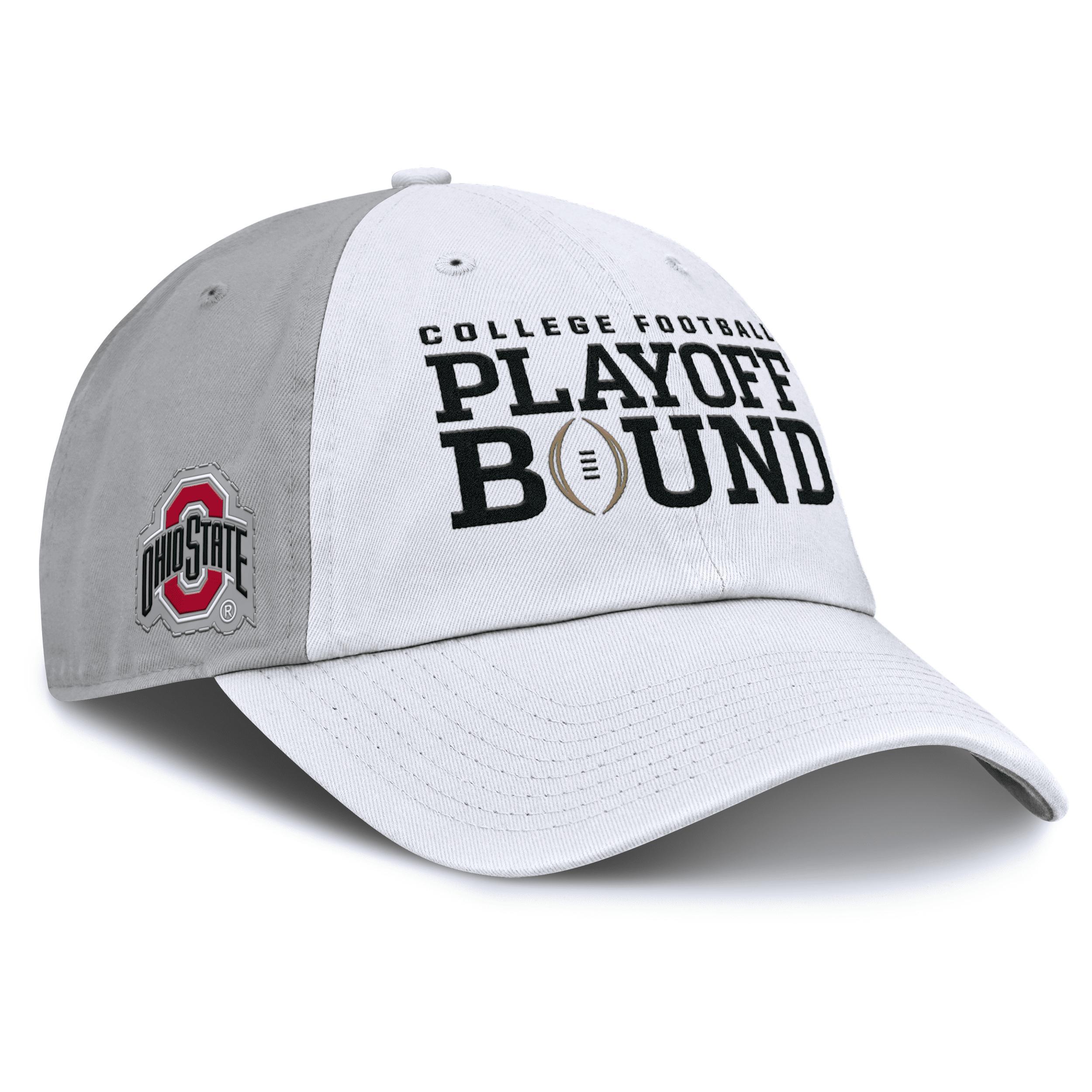 Ohio State Buckeyes 2025 College Football Playoff Bound Club Nike Unisex College Adjustable Hat Product Image