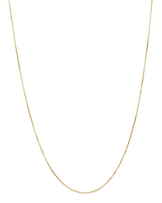 Bloomingdales Box Link Chain Necklace in 14K Yellow Gold - 100% Exclusive Product Image