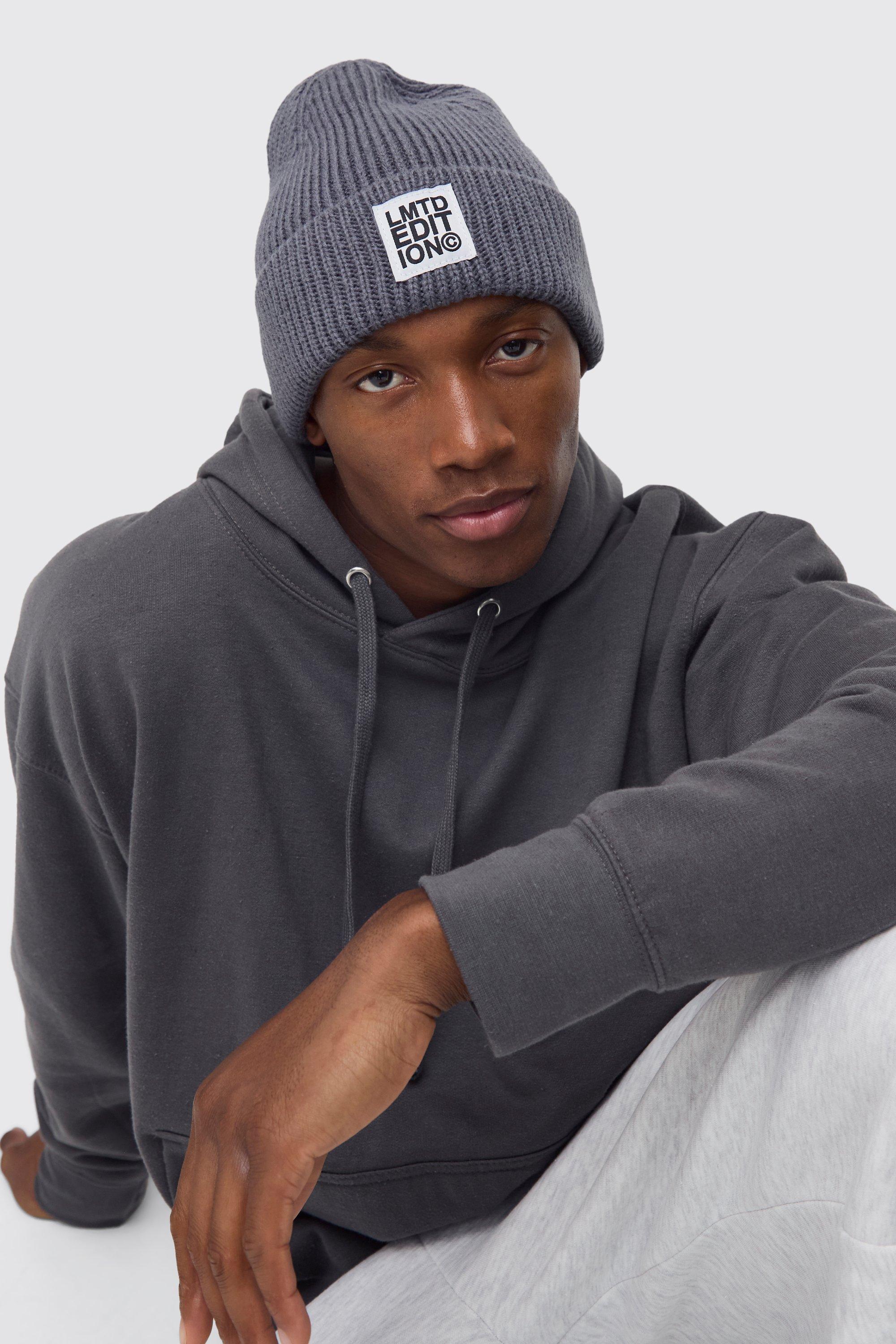 Limited Edition Ribbed Micro Beanie | boohooMAN USA Product Image