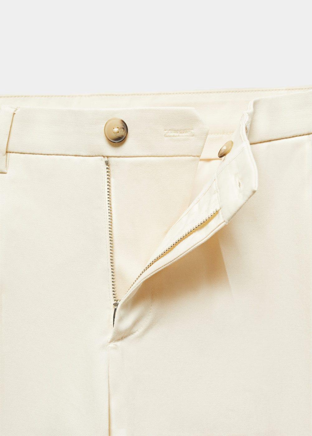 MANGO MAN - Slim fit chino trousers off whiteMen Product Image