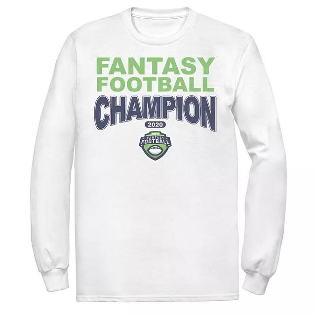 Mens ESPN Fantasy Football Champion Logo Long Sleeve Tee Product Image