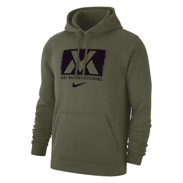 New York Jets Club Logo Nike Mens NFL Pullover Hoodie Product Image