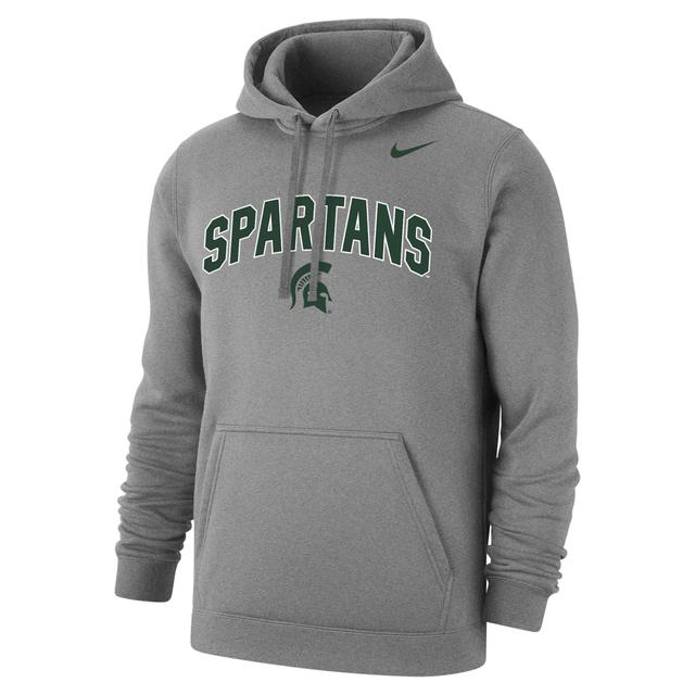 Nike Men's College Club Fleece (Michigan State) Hoodie Product Image