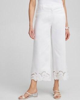 Cotton Sateen Cut Work Crops Product Image