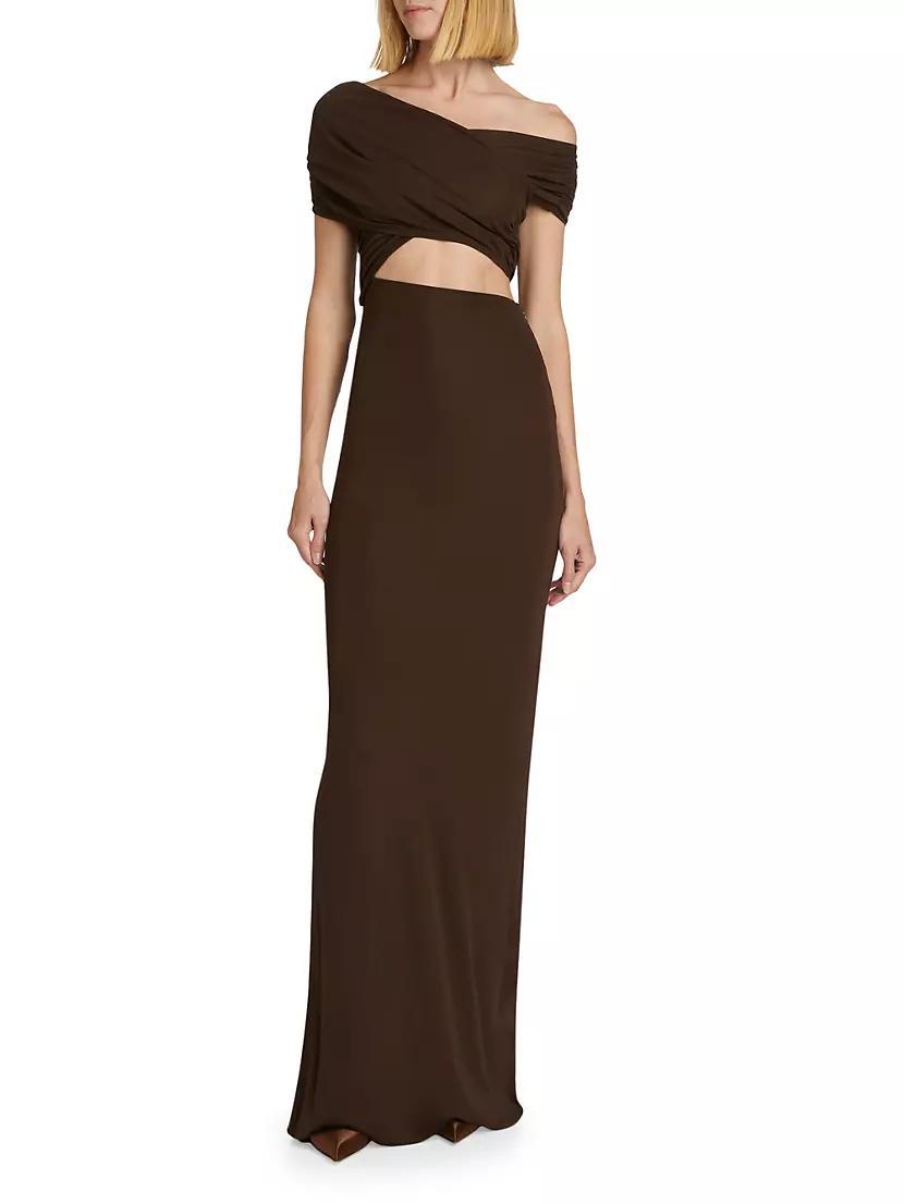 X Jersey Maxi Dress Product Image