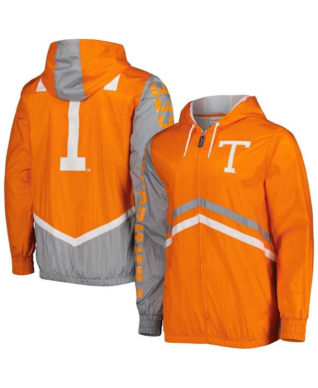 Mens Mitchell & Ness Tennessee Orange Tennessee Volunteers Undeniable Full-Zip Windbreaker Jacket Product Image