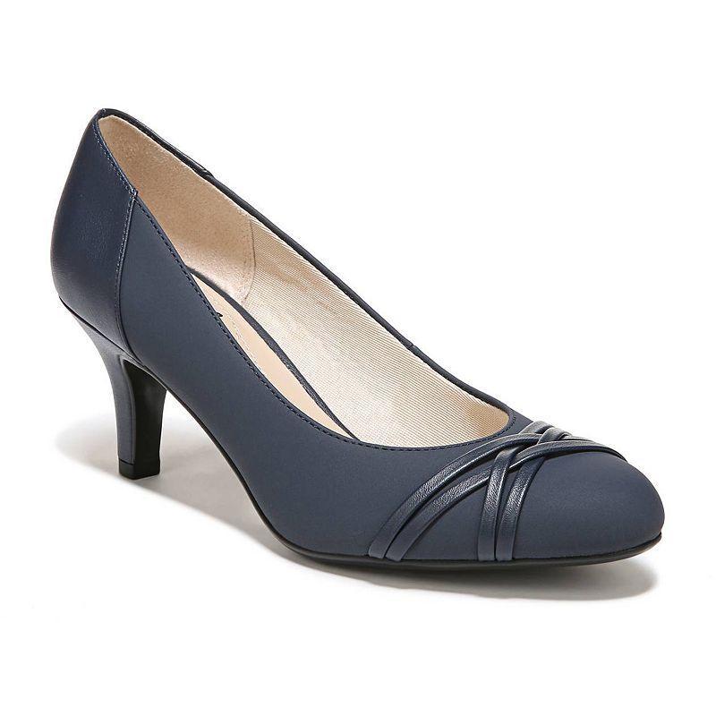 LifeStride Pascal Womens Pumps Blue Product Image