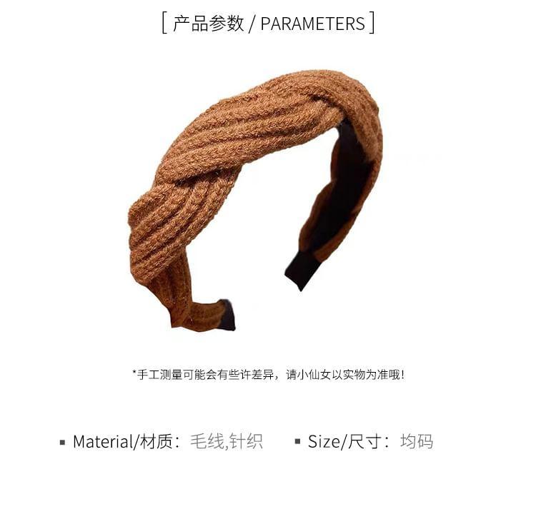 Knot Knit Headband Product Image