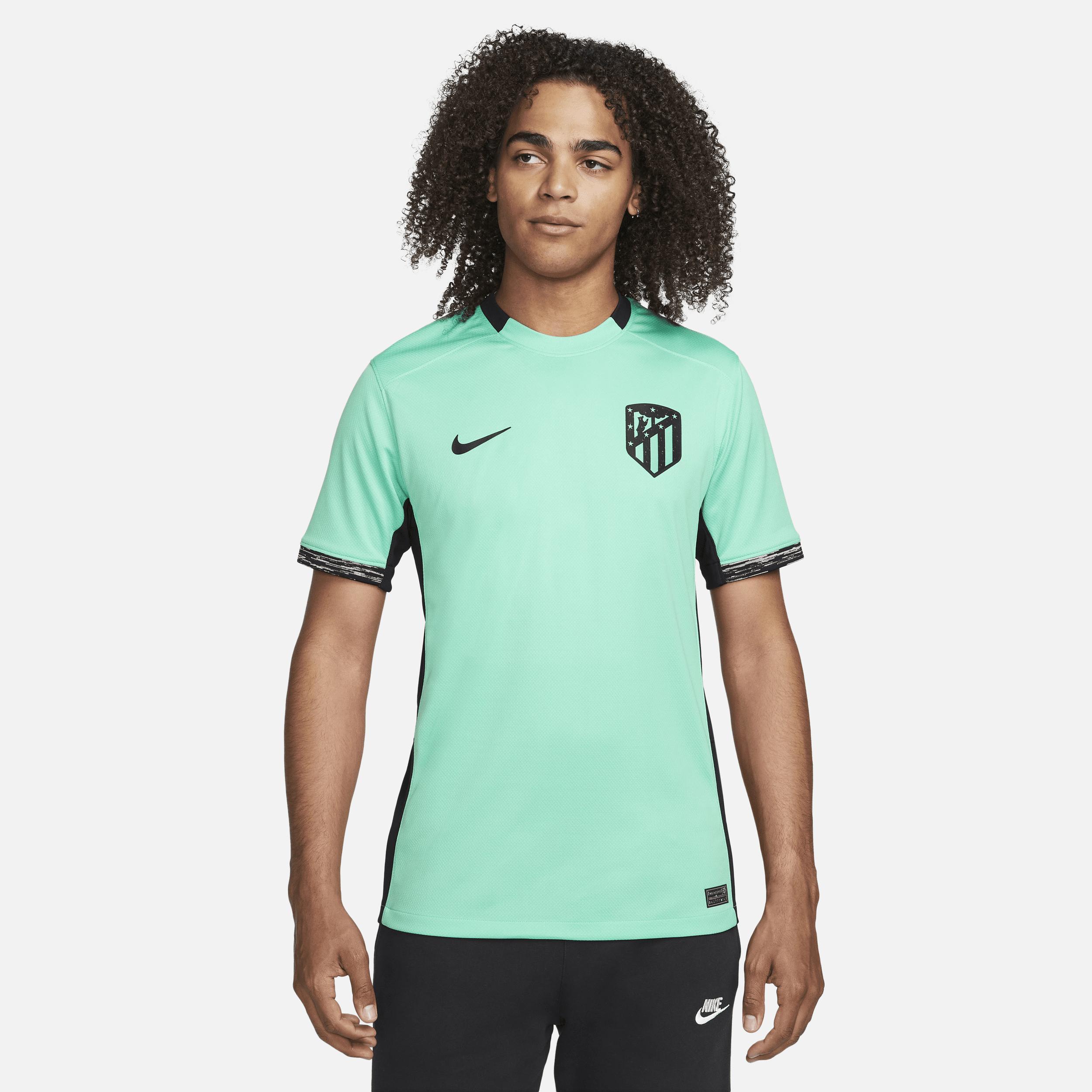 Mens Nike Green Atletico de Madrid 2023/24 Third Stadium Replica Jersey - Green Product Image