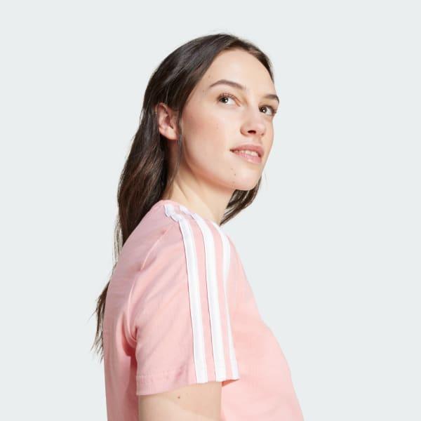 Essentials Slim 3-Stripes Tee Product Image