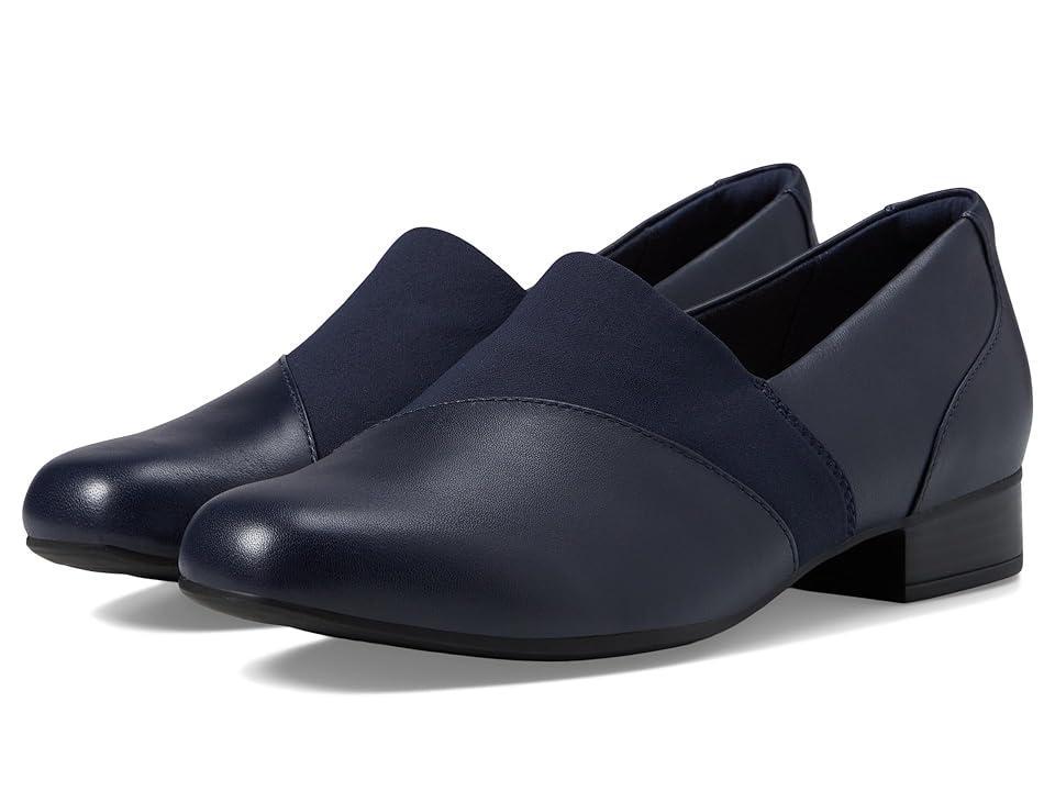 Clarks Juliet Gem (Navy Leather) High Heels Product Image