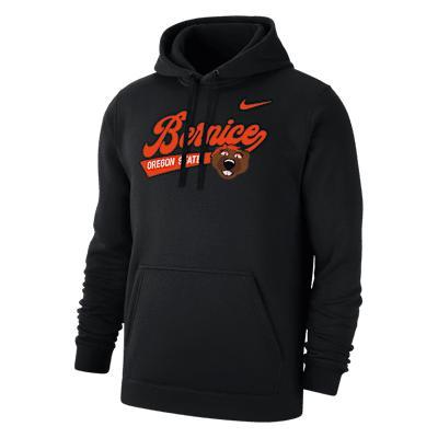 Oregon State Club Men's Nike College Fleece Pullover Hoodie Product Image