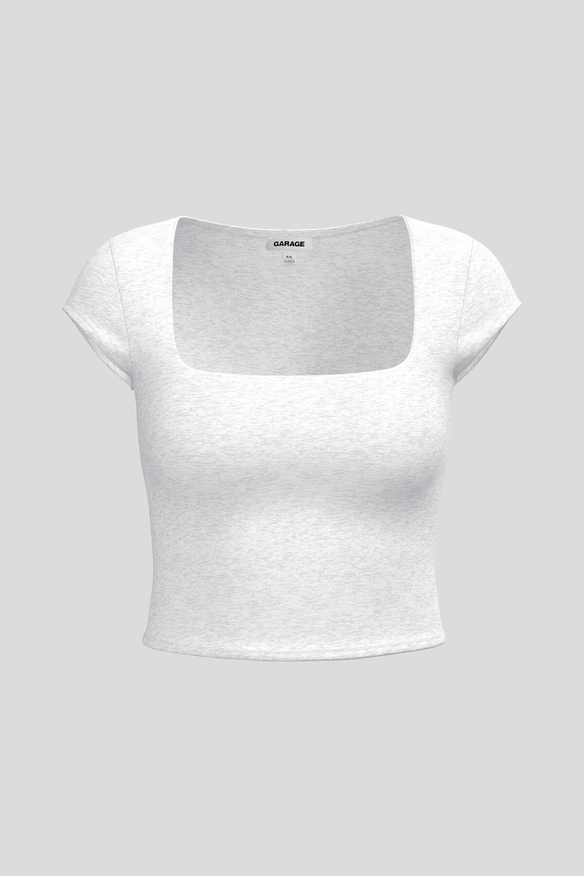 Portia Square Neckline Tee Product Image