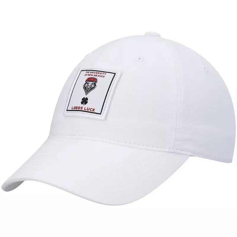 Mens White New Mexico Lobos Dream Adjustable Hat Product Image