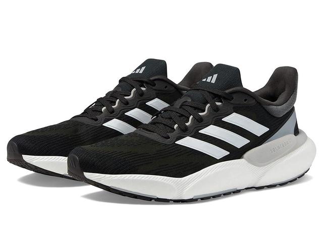 adidas Running Solar Boost 5 White/Grey) Women's Shoes Product Image