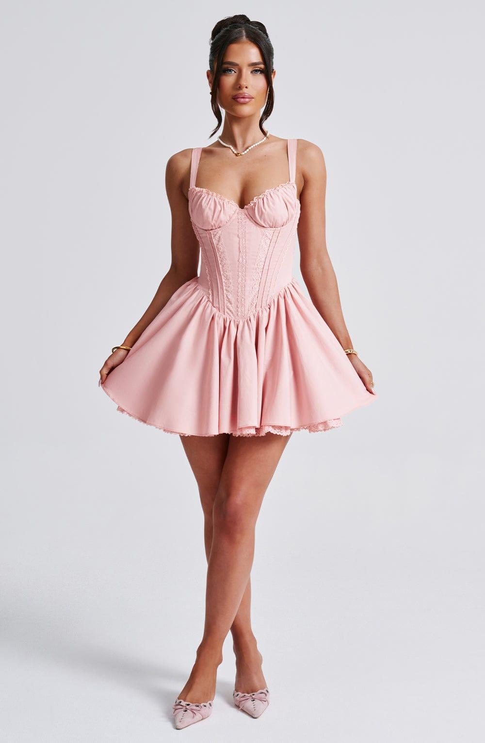 Josie Mini Dress - Blush Product Image