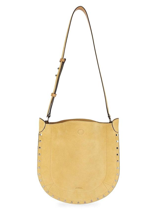 Womens Oskan Suede Leather Bag Product Image