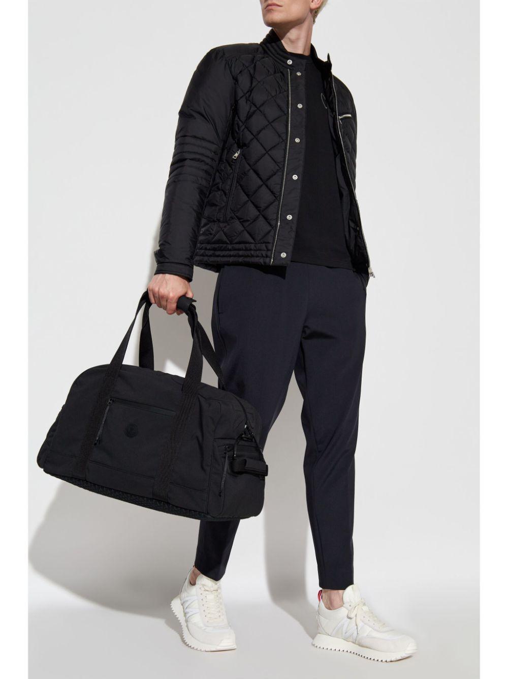 MONCLER Vulpie Padded Biker Jacket In Black Product Image