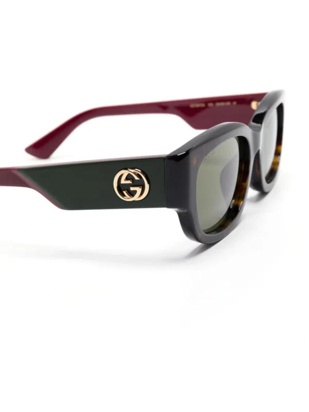 GUCCI Interlocking G Sunglasses In Multicolor Product Image