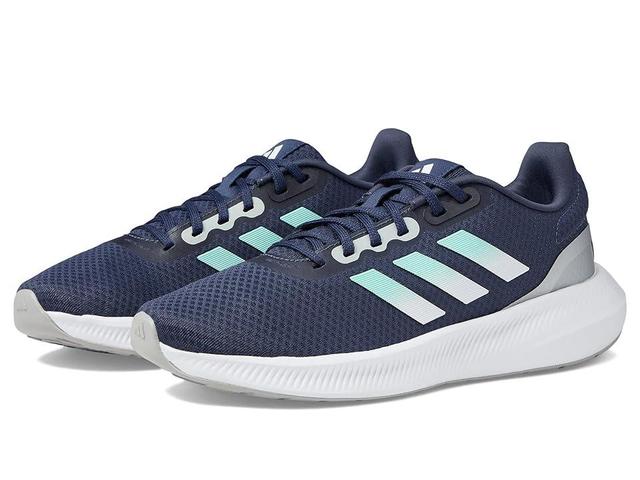 adidas Running Runfalcon 3.0 (Shadow Navy/Pulse Mint/Silver Metallic) Women's Running Shoes Product Image