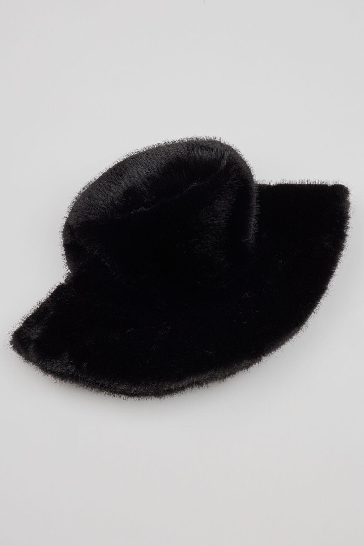 Allover Fur Bucket Hat Product Image