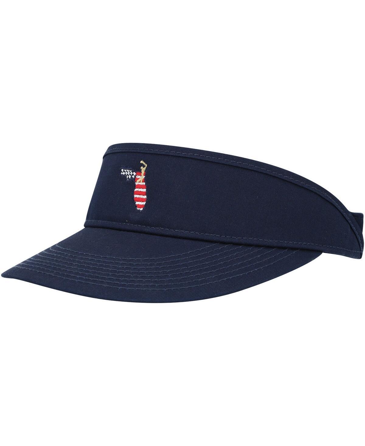 Mens Ahead Navy The Players Putter Adjustable Visor Product Image