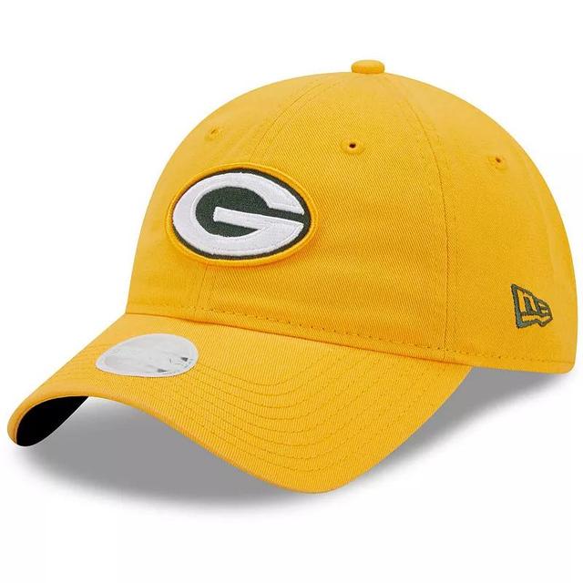 Womens New Era Green Bay Packers Core Classic 2.0 9TWENTY Adjustable Hat Product Image