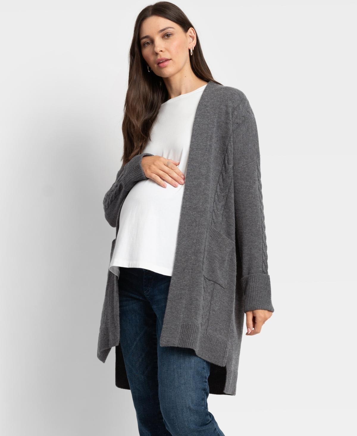 Seraphine Womens Merino Maternity Cardigan Product Image