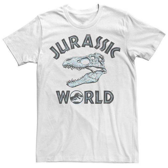 Mens Jurassic World Two T-Rex Pattern Skull Tee Product Image