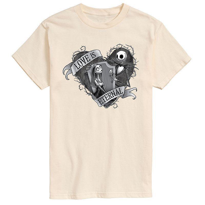 Disneys Nightmare Before Christmas Jack Sally Mens Graphic Tee Product Image