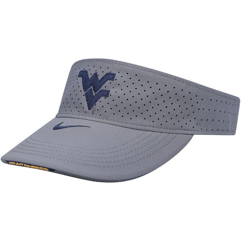 Mens Nike Gray West Virginia Mountaineers Sideline Performance Visor Product Image