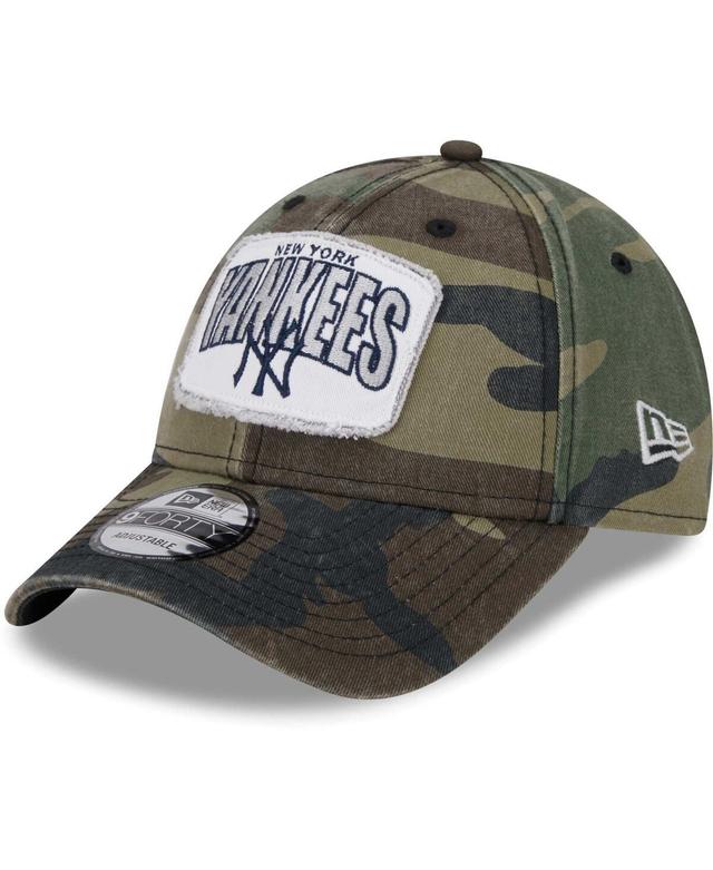 Mens New Era Camo New York Yankees Gameday 9FORTY Adjustable Hat Product Image