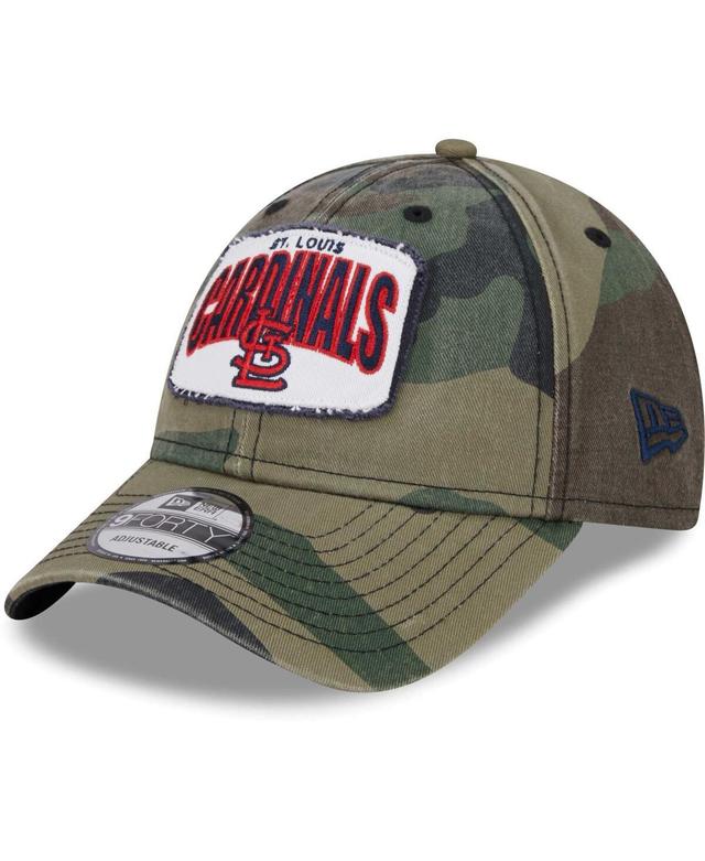 Mens New Era Camo St. Louis Cardinals Gameday 9FORTY Adjustable Hat Product Image