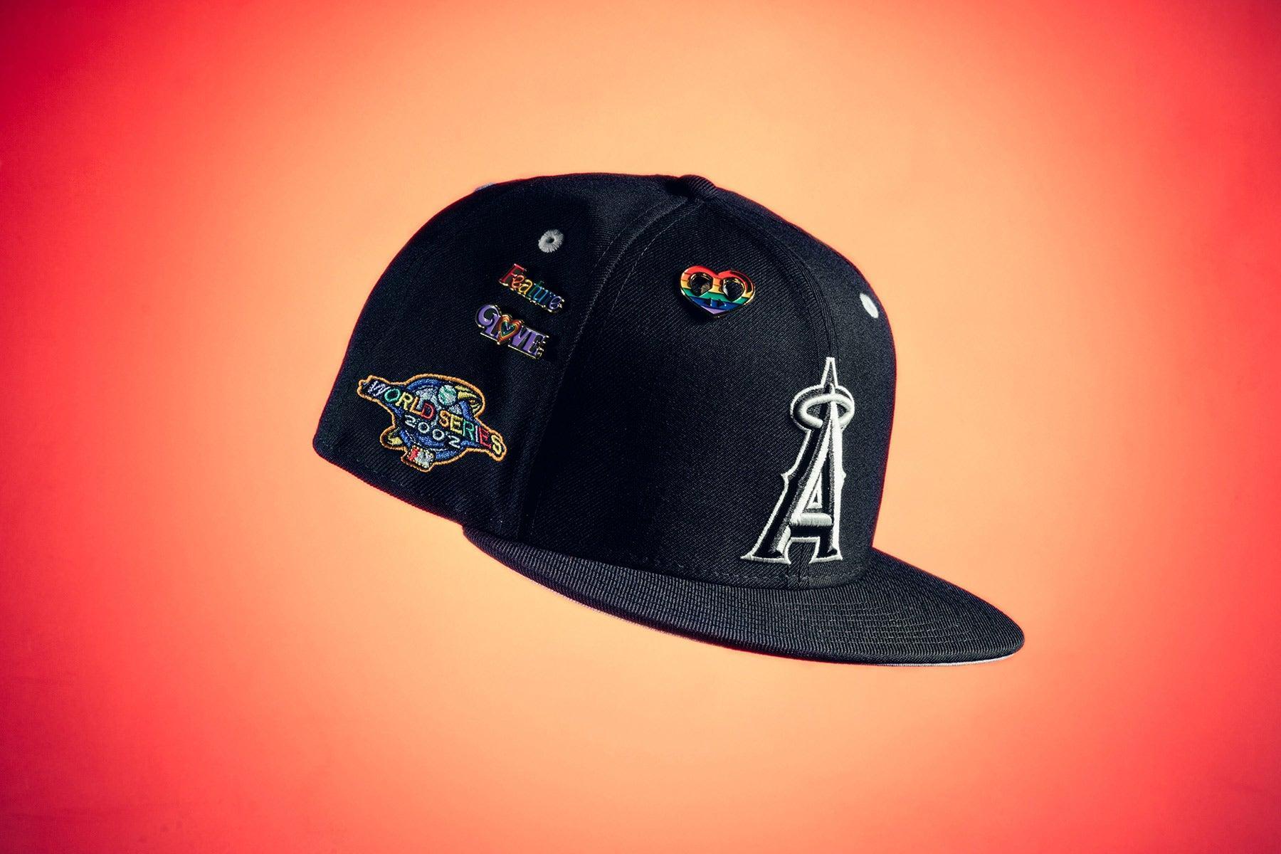 Feature x New Era 'Pride' 59Fifty Fitted - Anaheim Angels Male Product Image