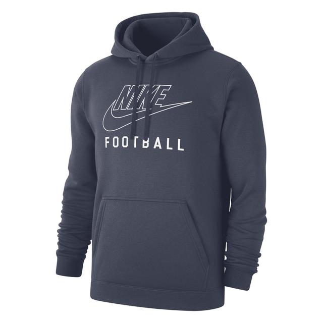 Nike Mens Swoosh Club Fleece Football Pullover Hoodie Product Image